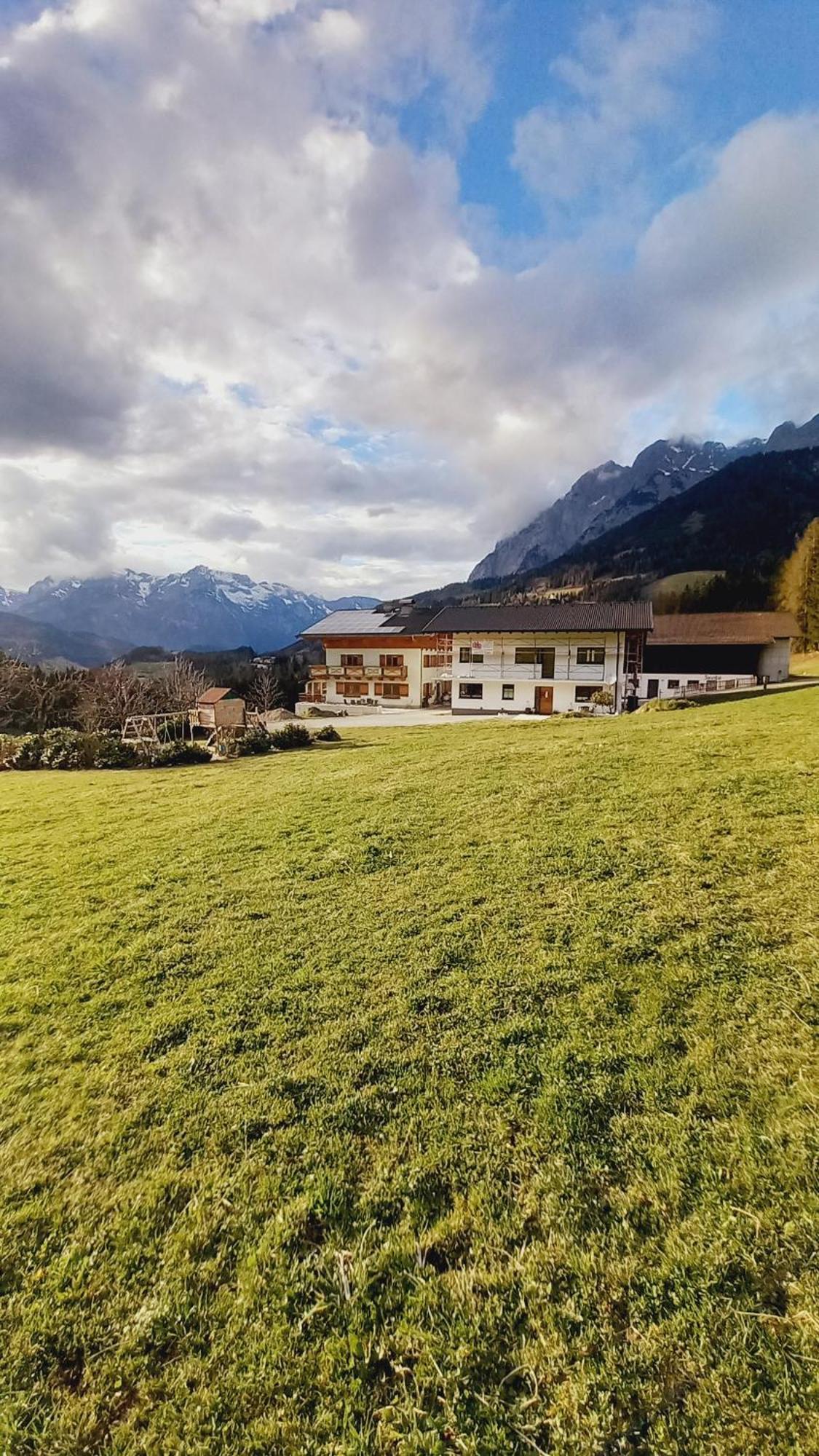Frische Bergluft Und Laendlicher Charme - Ihr Aktiver Urlaub Am Muehlauhof Mühlbach am Hochkönig Exterior foto